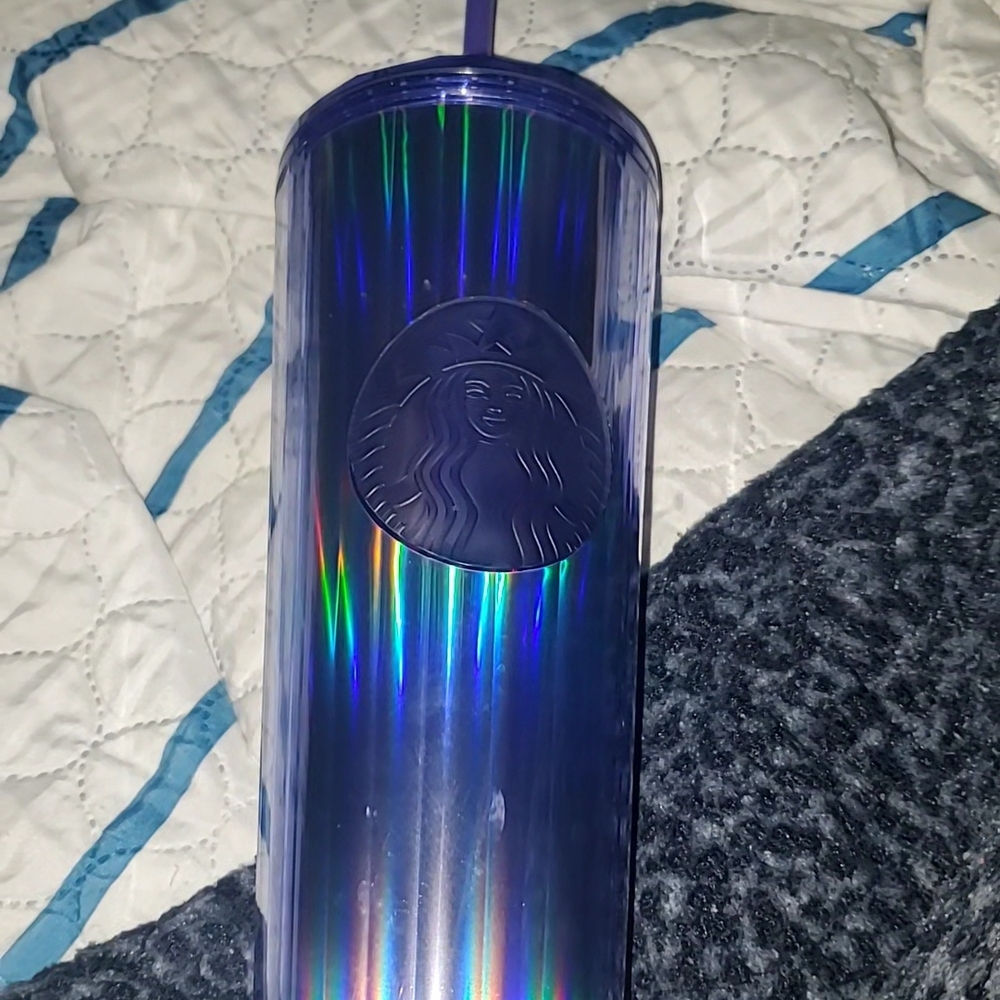 Never Used Starbucks Iridescent Tumbler